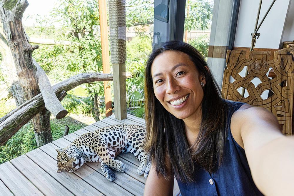 Parrot World - Les Lodges Crecy-la-Chapelle Bagian luar foto